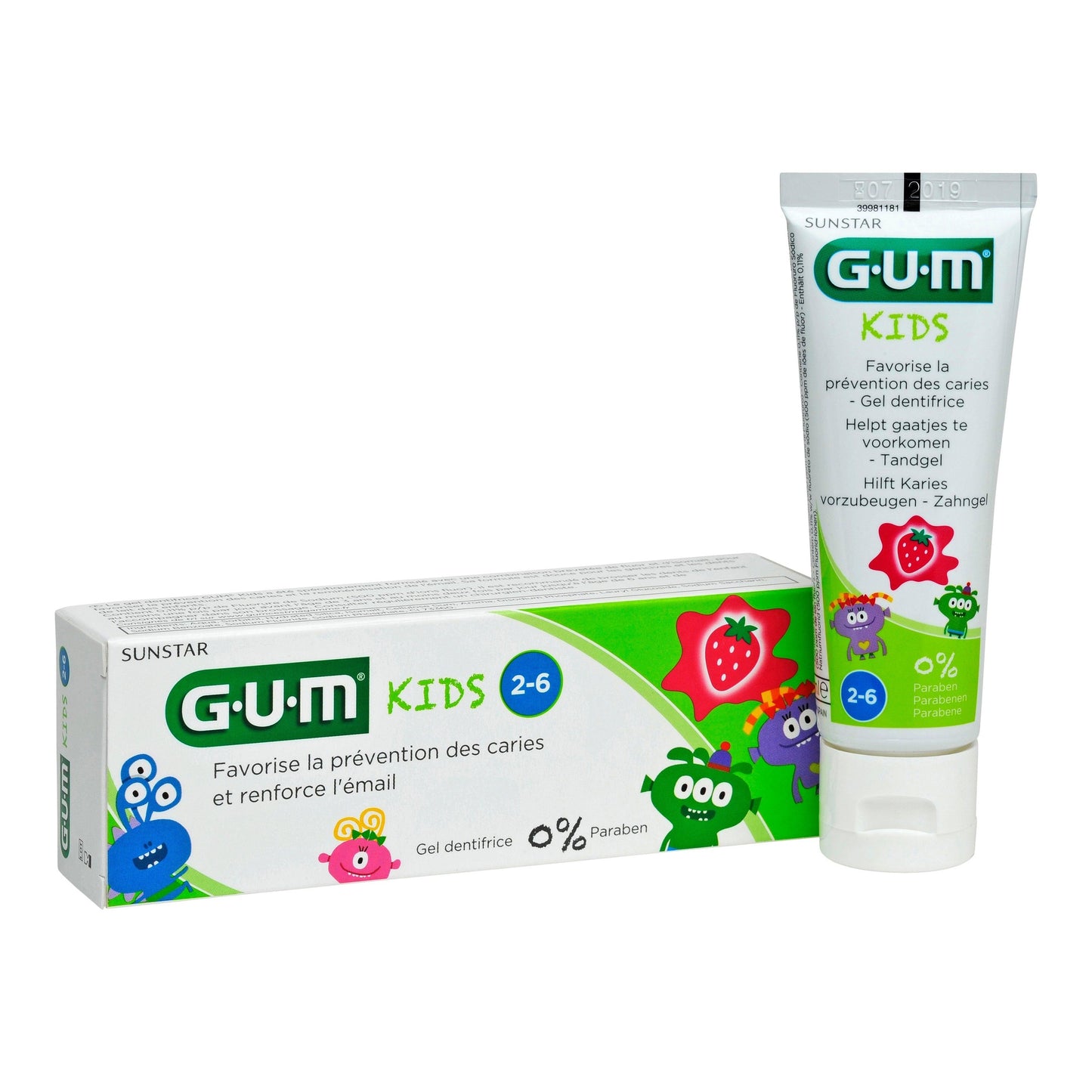 GUM Kids Toothpaste - Medaid