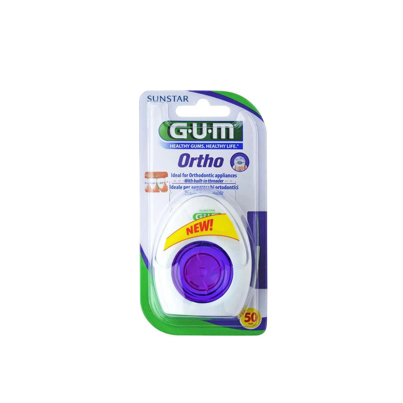 GUM Orthodontic Floss - Medaid