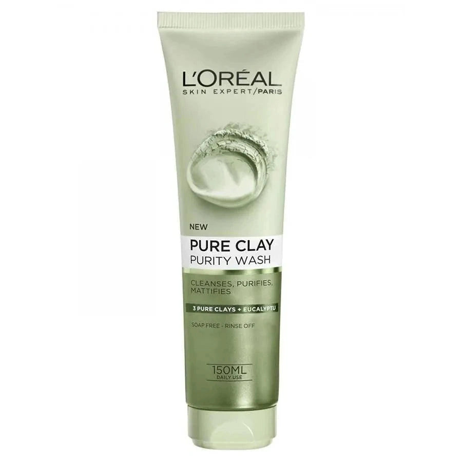 L'Oréal Pure Clay Foam Wash Green Purifying - Medaid
