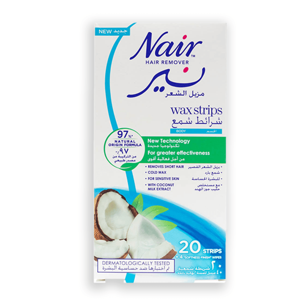 Nair Body Wax Strips - Medaid
