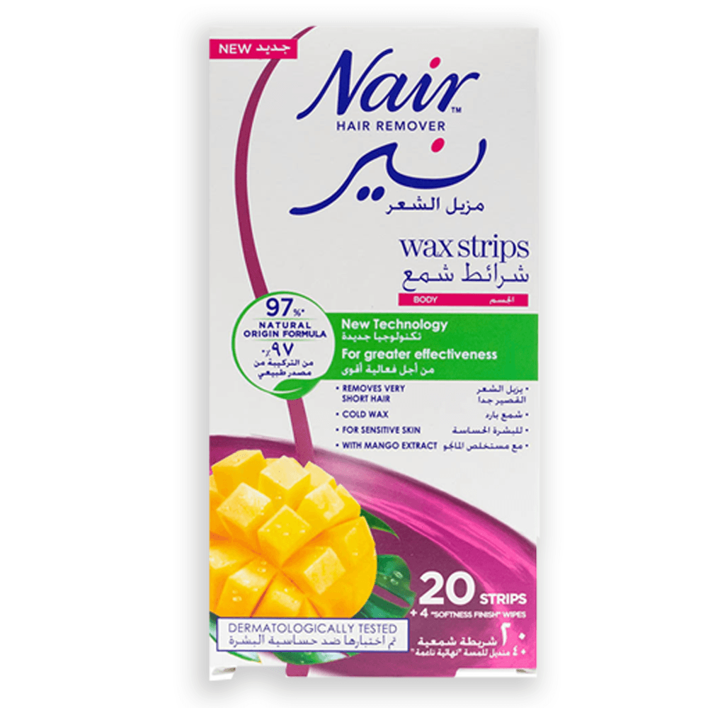 Nair Body Wax Strips - Medaid