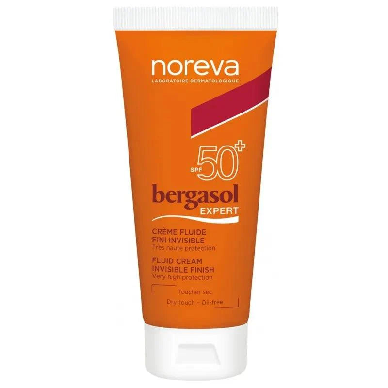 Noreva Bergasol Fluid Cream Invisible Finish Spf 50+ - Medaid