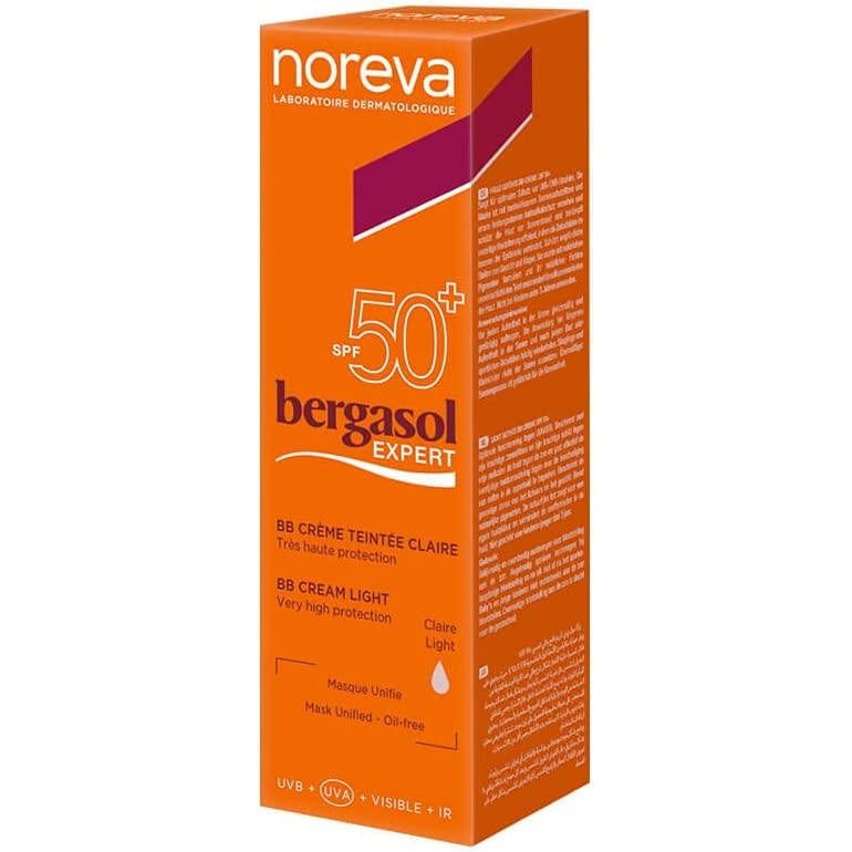 Noreva Bergasol Light Cream Spf 50+ - Medaid