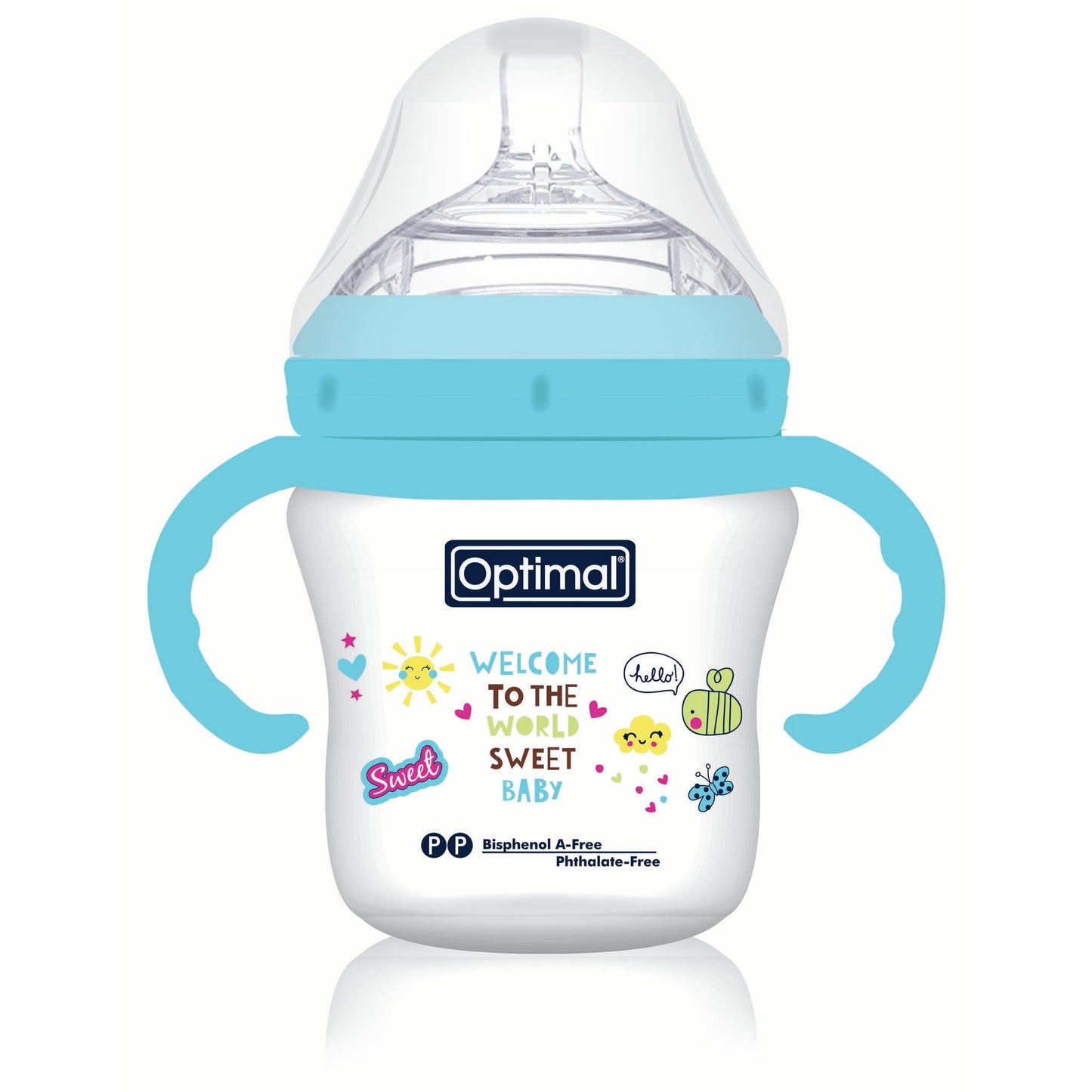 Optimal Bottle Mamilla With Handles 210ml - Medaid