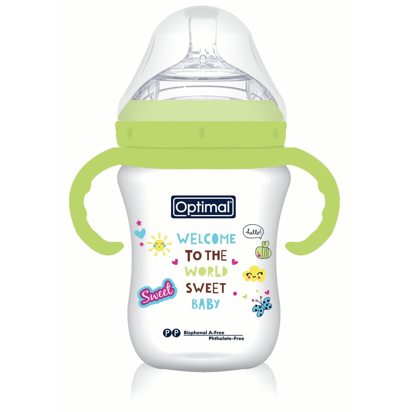 Optimal Bottle Mamilla With Handles 300ml - Medaid