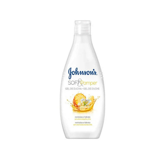 Johnson's soft and pamper body wash with pineapple and lily aroma 400ML - Medaid International