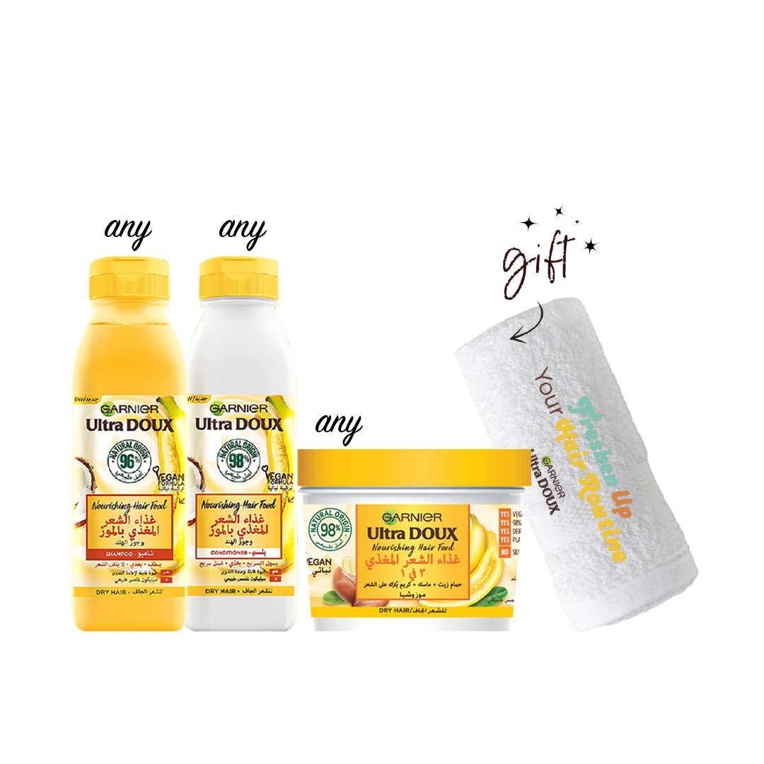 Hair Food Full Range 15% Off Bundle + Free Towel - Medaid