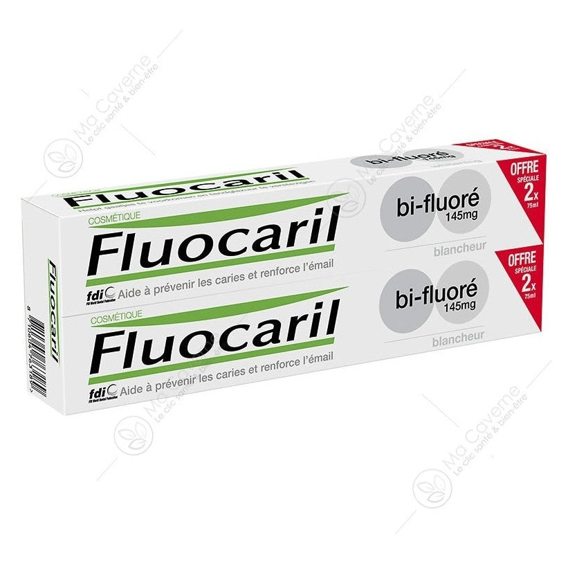 Fluocaril Bi-Fluore White 2*75 ml - Medaid
