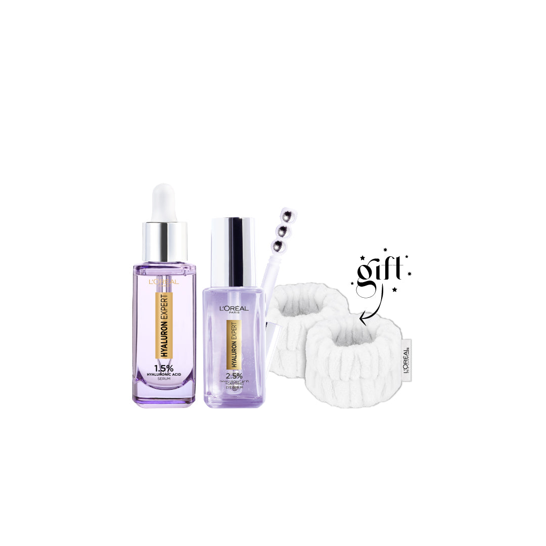 -20% + FREE Wristband L'Oreal Hyaluron Expert Eye Serum+ Face Serum - Medaid International