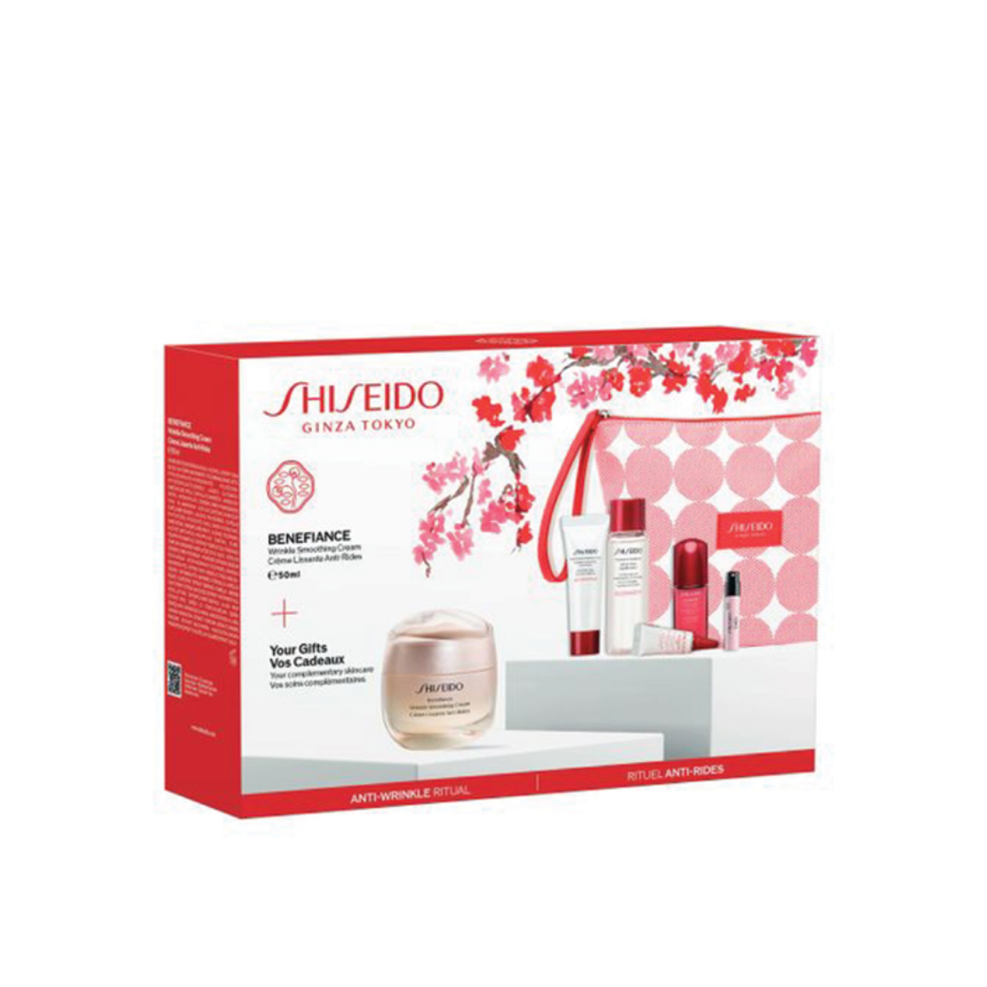 Shiseido Benefiance Wrinkle Smoothing Cream Set - Medaid International