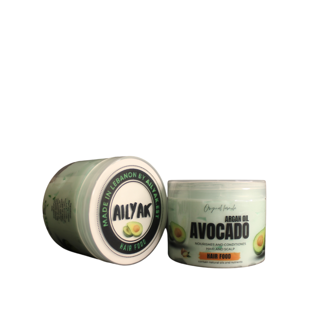 Ailyak Hair Food Avocado Argan 600ml - Medaid International