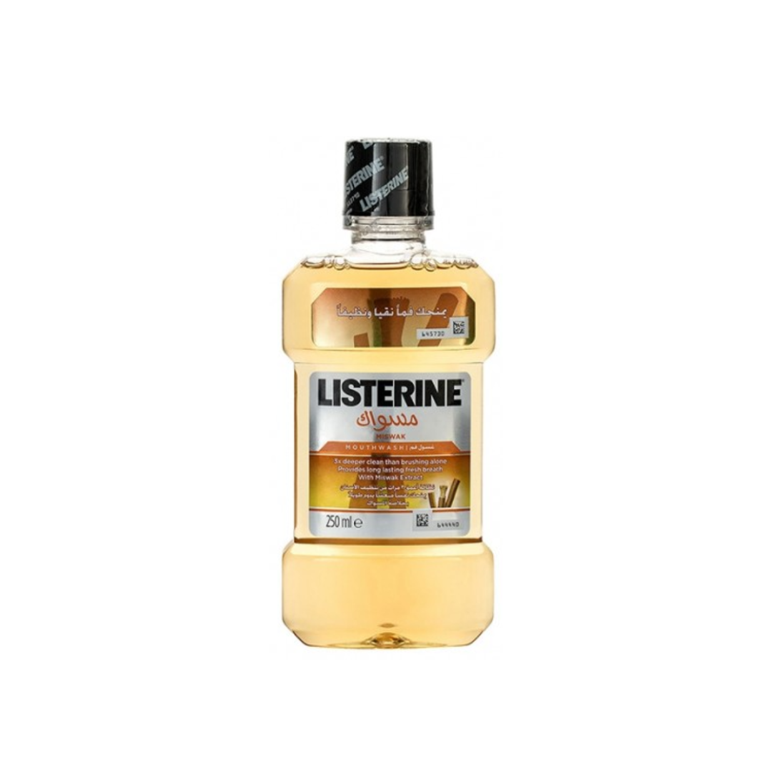 Listerine Miswak Mouth Wash 250ml - Medaid International