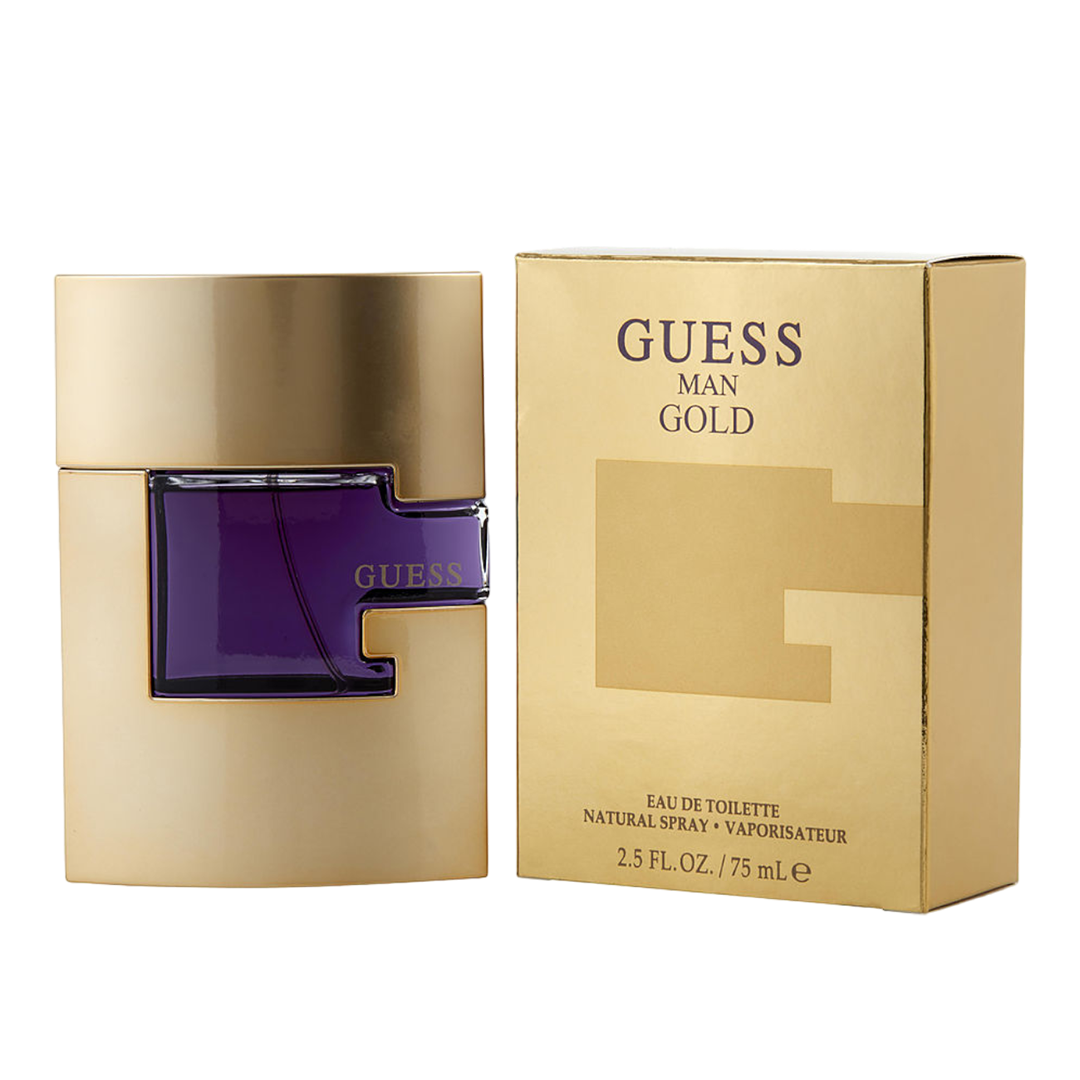 Guess Man Gold Eau De Toilette Pour Homme - 75ml - Medaid International