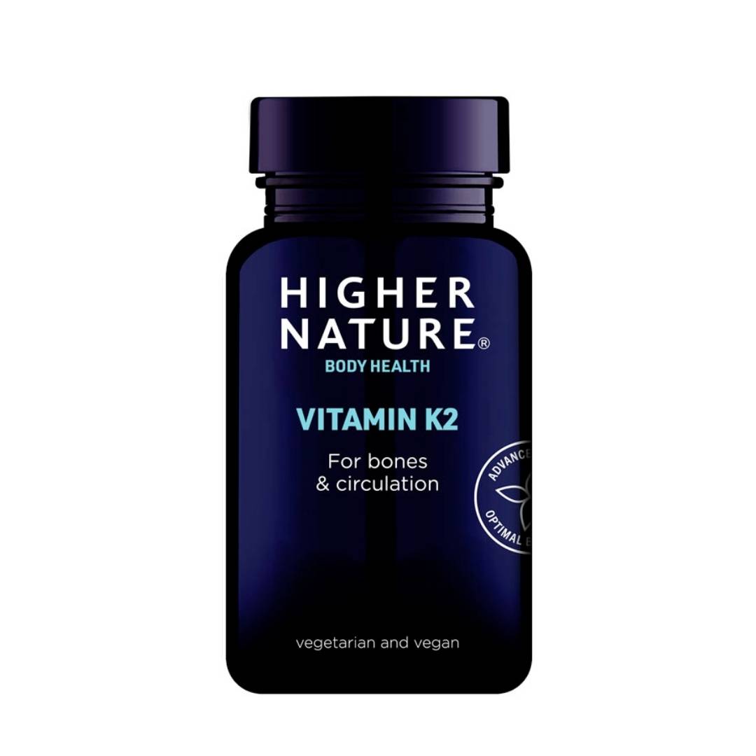 Higher Nature Vitamin K2 30 Tablets - Medaid International