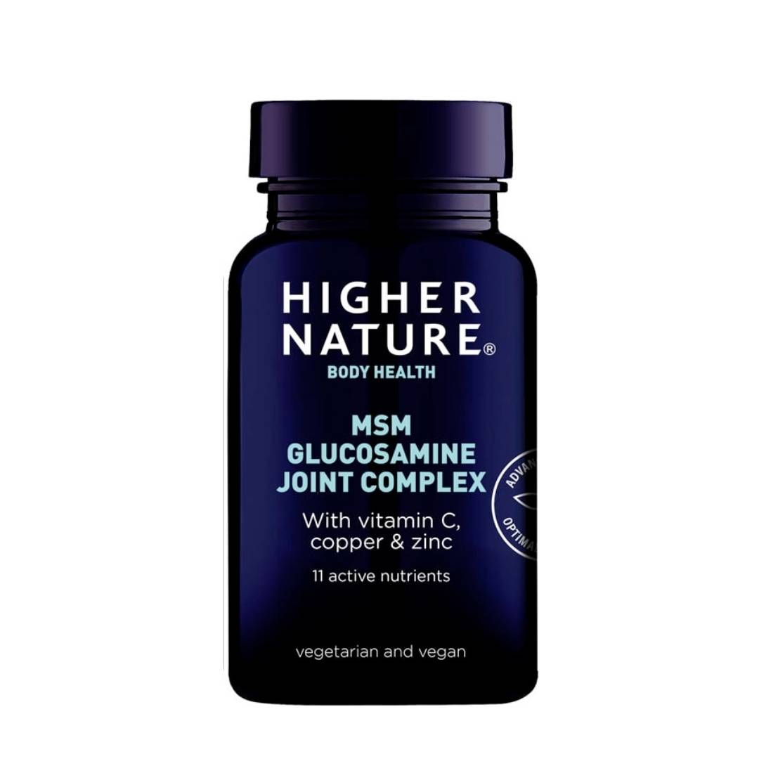 Higher Nature Msm Glucosamine Joint Complex 90 Tablets - Medaid International