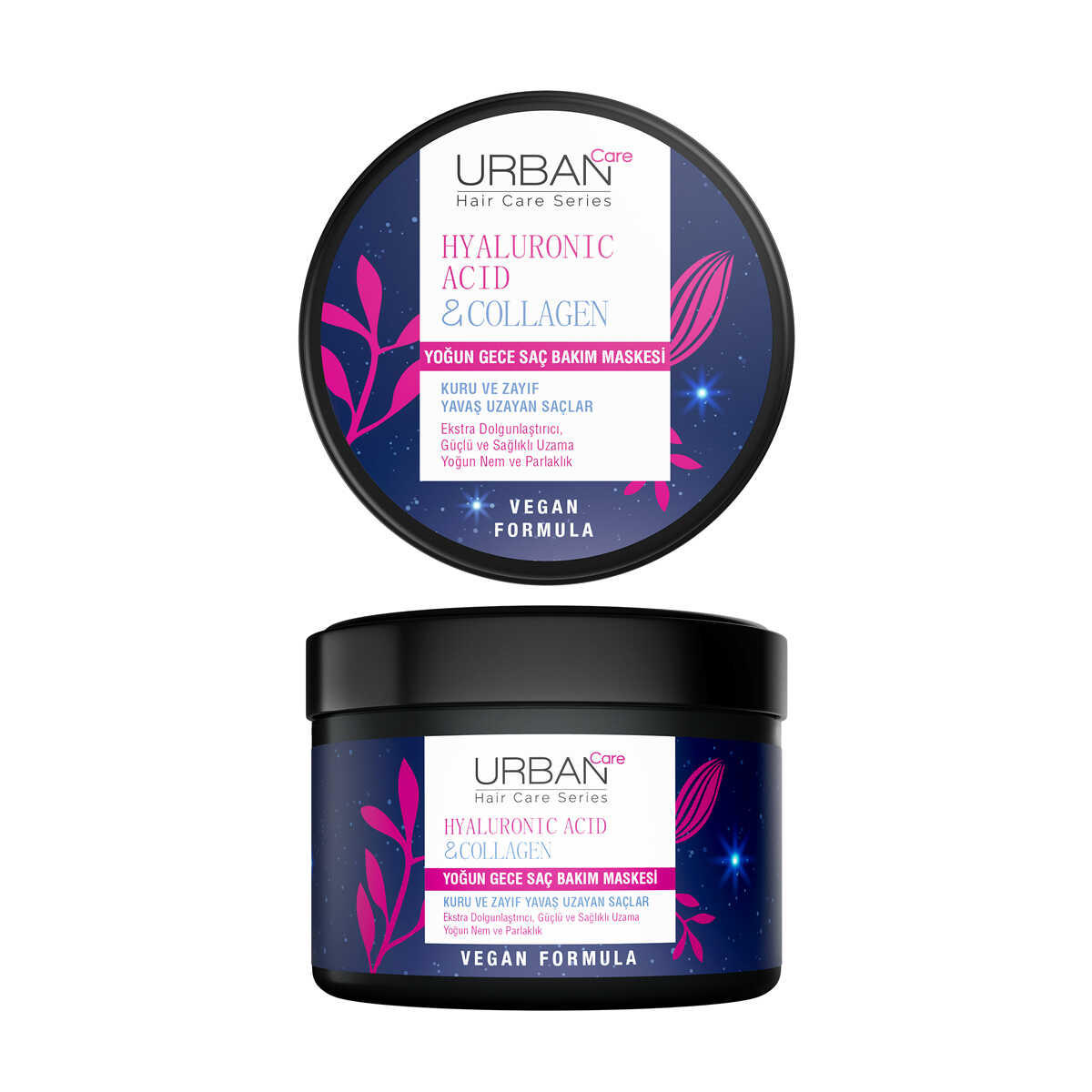 Urban Care Hyaluronic Acid & Collagen Intense Midnight Hair Mask 2302ML - Medaid