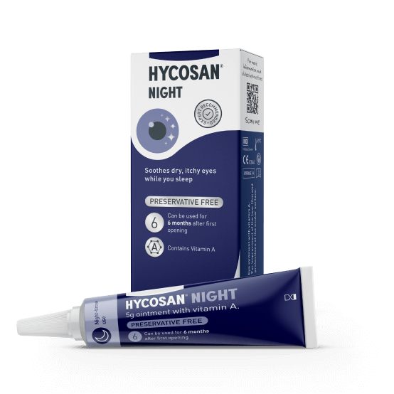Hycosan - Night Eye Ointment 5g - Medaid International