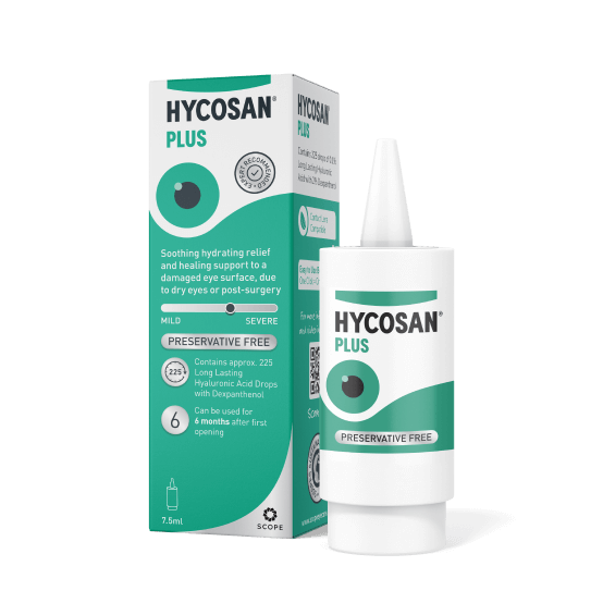 Hycosan - Plus Eye Drops 7.5ml - Medaid