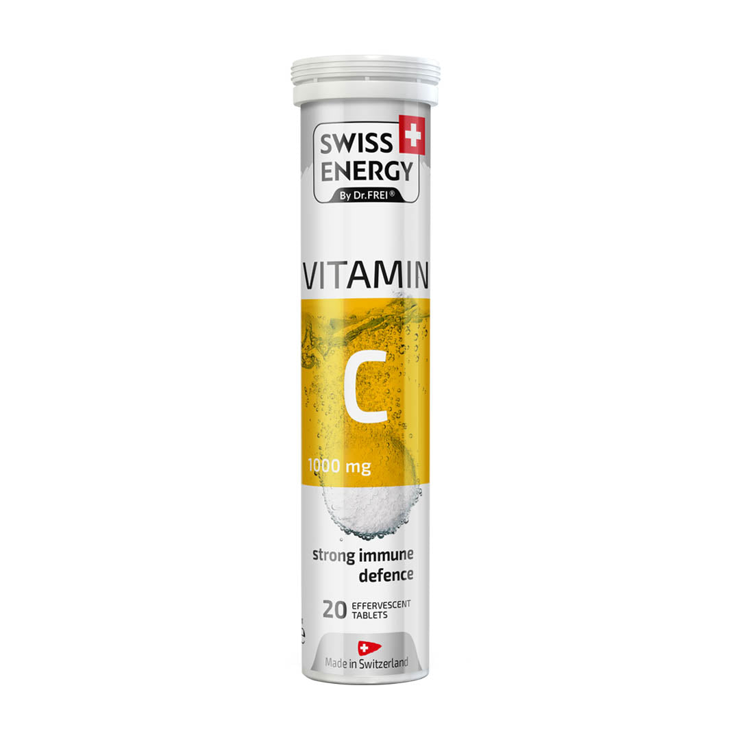 Swiss Energy Vitamin C 1000 Mg 20 Effervescent Tablets - Medaid International