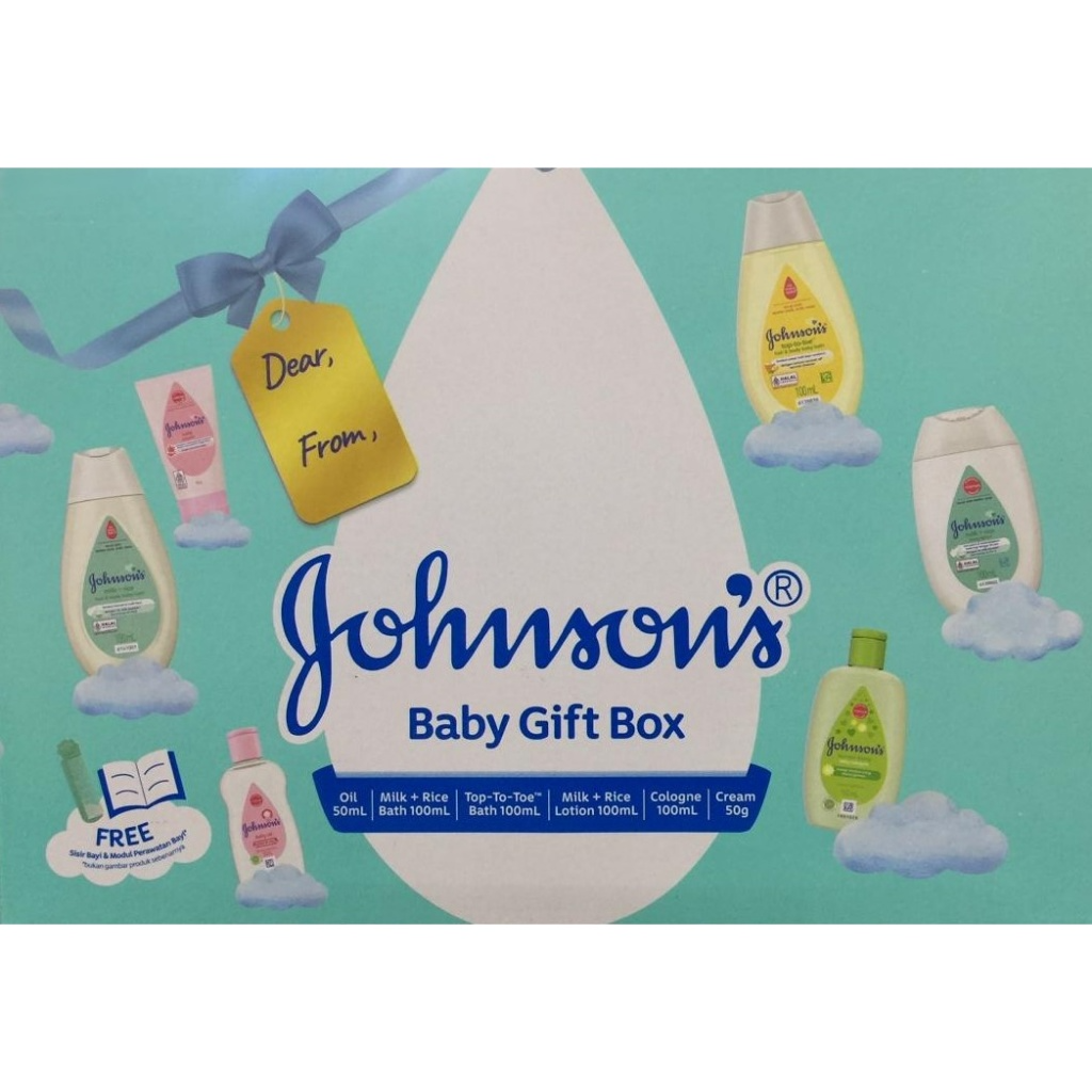 Johnson's Baby Gift Set (Baby Gift Box) 6PC - Medaid International