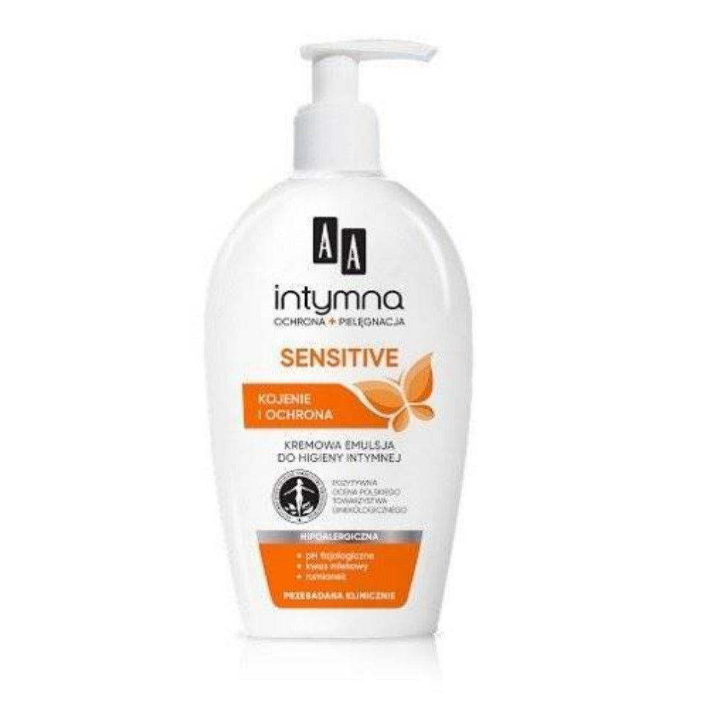 AA Intimate Sensitive Soothing & Protection Intimate Wash - 300 ml - Medaid