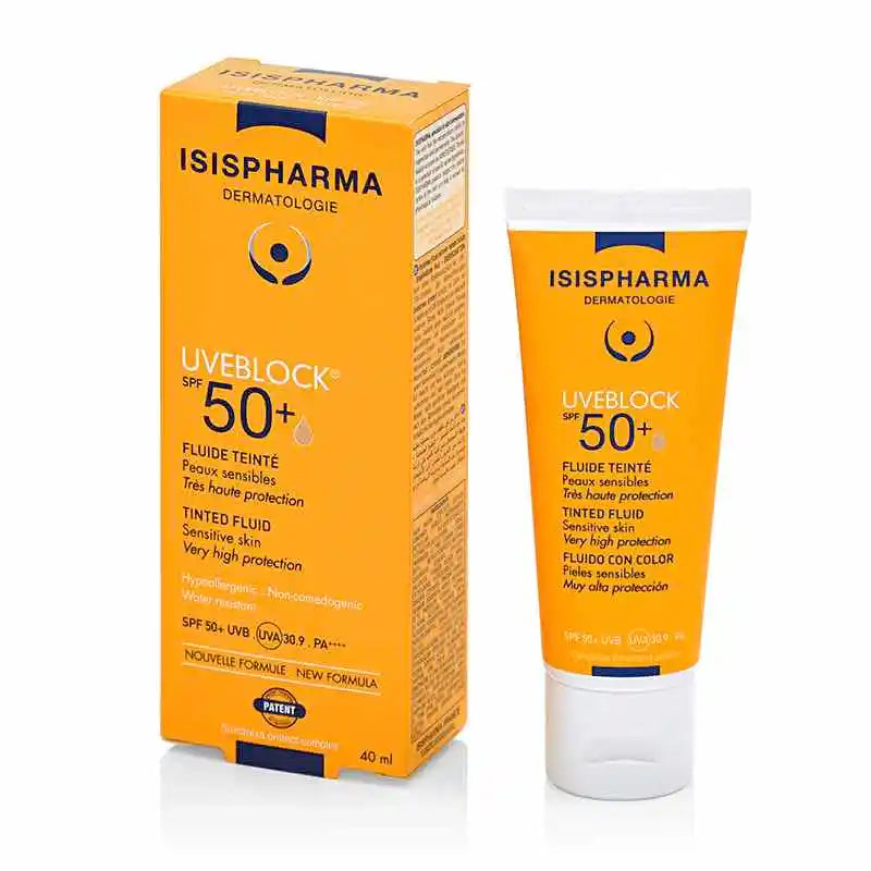 ISISPHARMA UVEBLOCK SPF50 Tinted 40ml - Medaid International