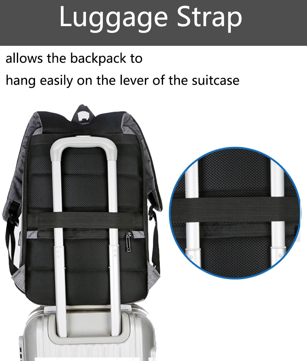Material Anti-Theft Laptop Backpack, Size: 15.6 Inch - Medaid International