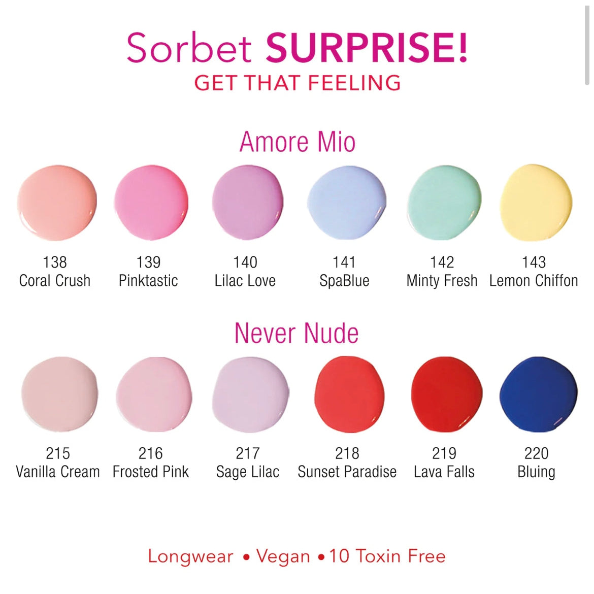 Samoa Sorbet Surprise - Amore Mio - Medaid