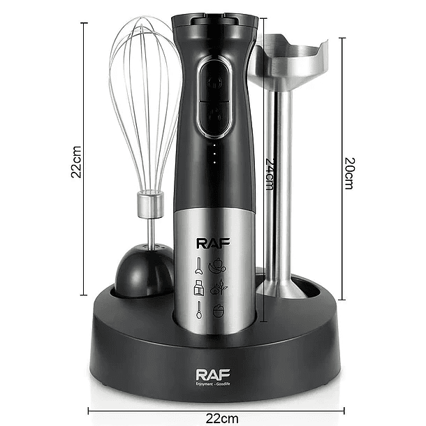 RAF 200W 4 IN 1 Rechargeable Cordless Blending Set R3002 - Medaid International