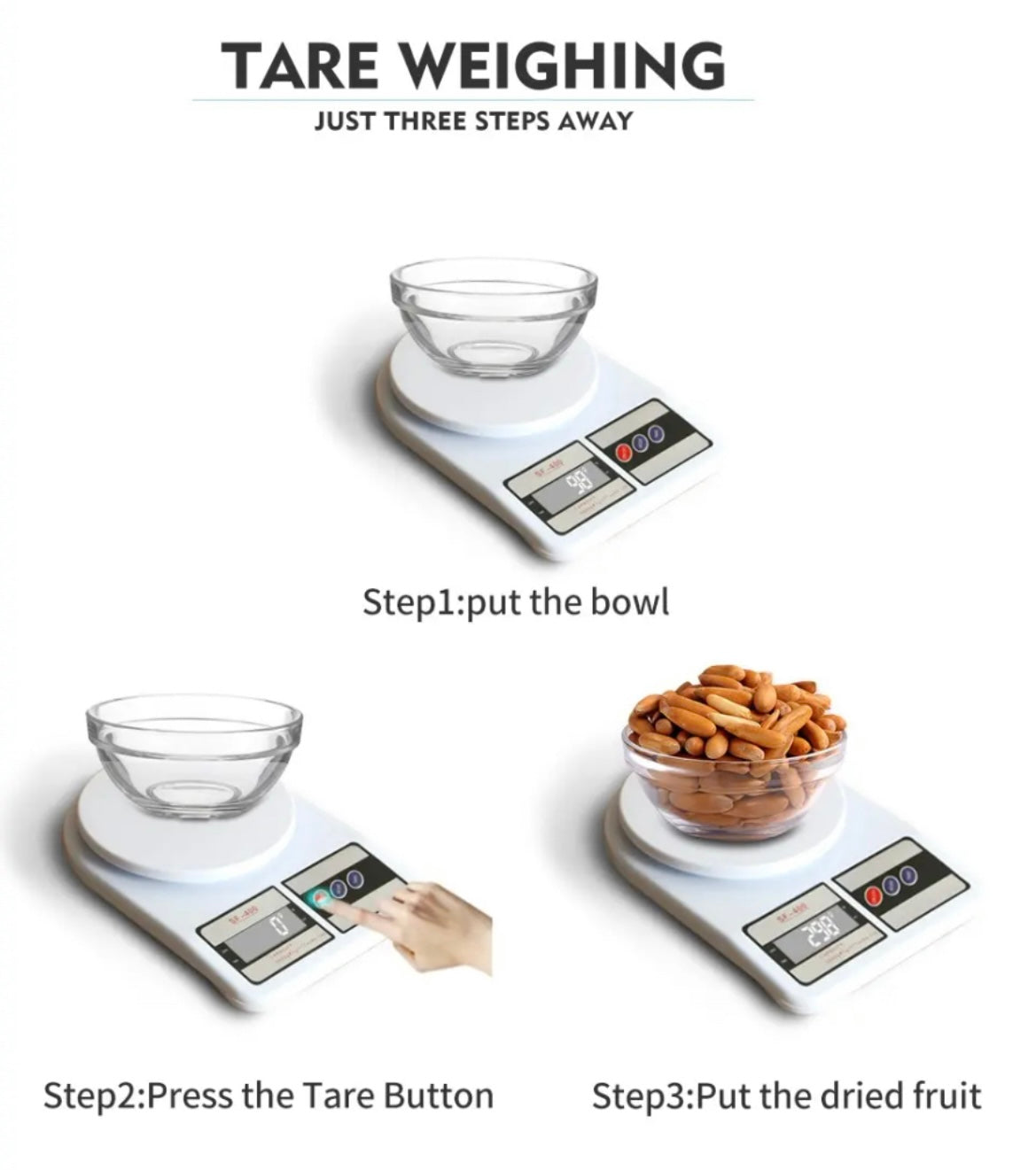 Electronic Kitchen Scale SF-400 - Medaid International
