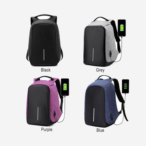 Material Anti-Theft Laptop Backpack, Size: 15.6 Inch - Medaid International