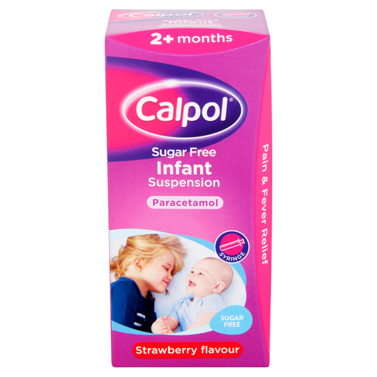 Calpol - Sugar Free Infant Strawberry 100ml - Medaid International
