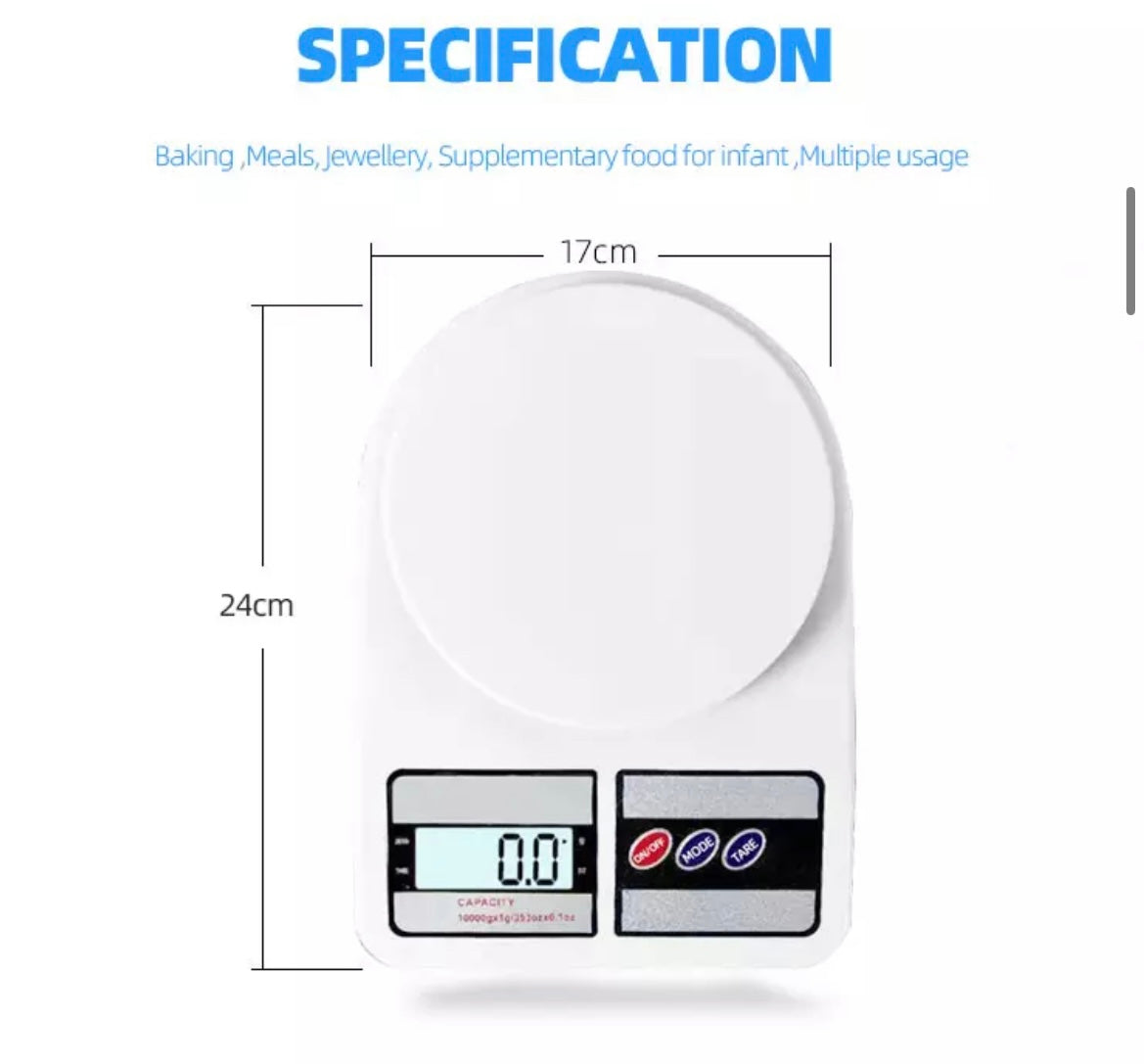 Electronic Kitchen Scale SF-400 - Medaid International