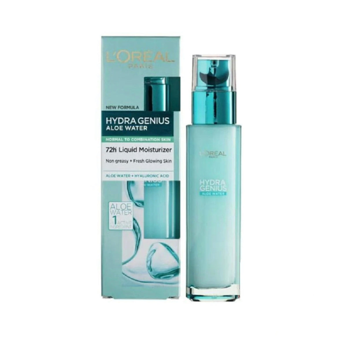 L'Oreal Paris Hydragenius Daily Liquid Moisturizing Care - Normal & Combination Skin - Medaid