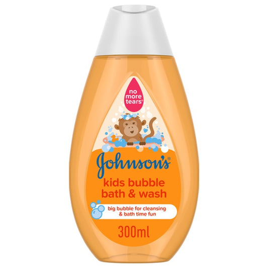 Johnson's kids bubble bath and wash 300ML - Medaid International
