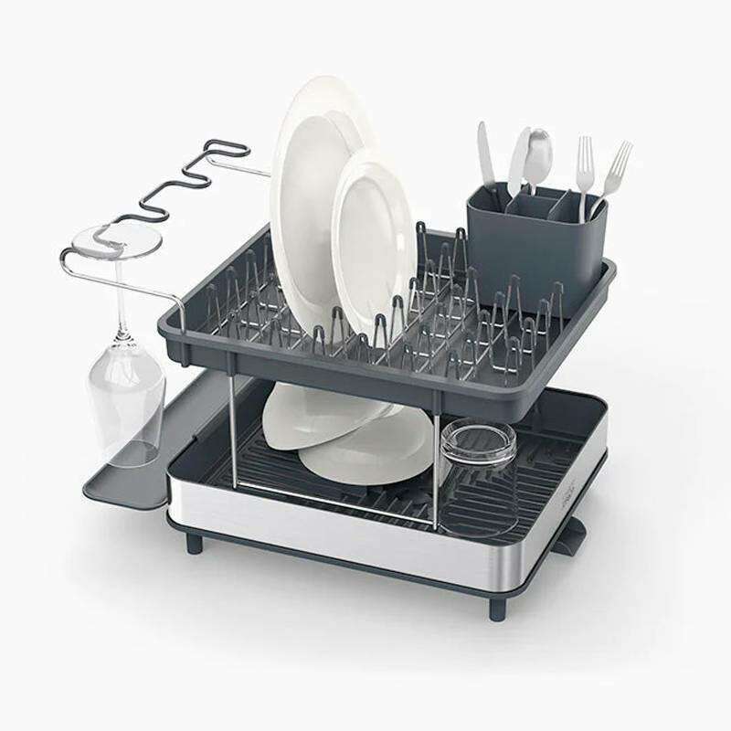 2-Tier Stainless Steel Dish Rack - Medaid International