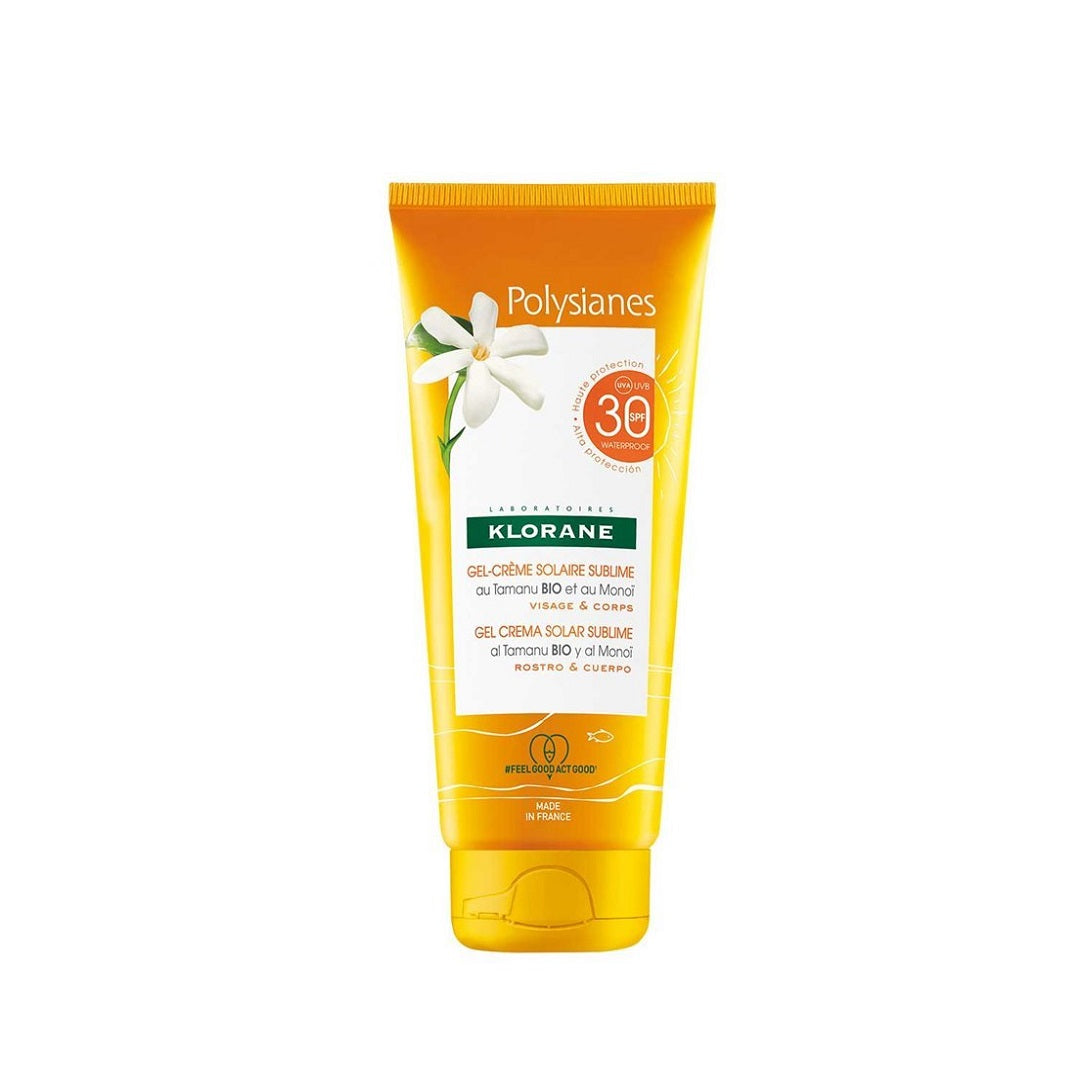 Klorane Polysianes Sublime Solar Gel-Cream Spf30 200ml - Medaid