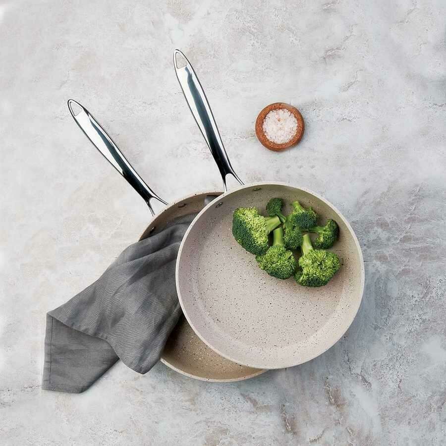 Granita Collection, Frying Pan With Glass Lid - Medaid International