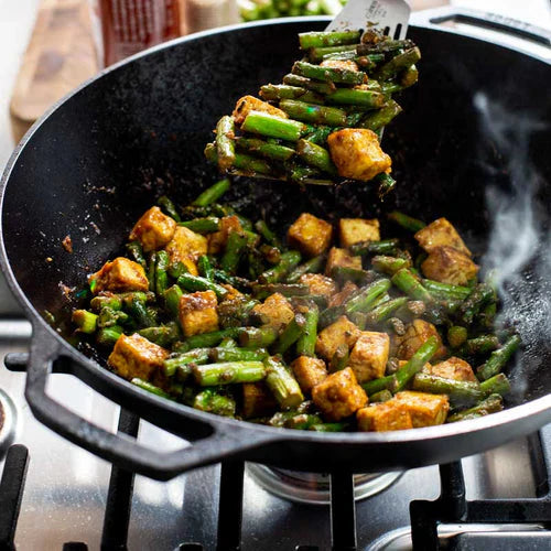 36Cm Seasoned Cast Iron Wok - Medaid International