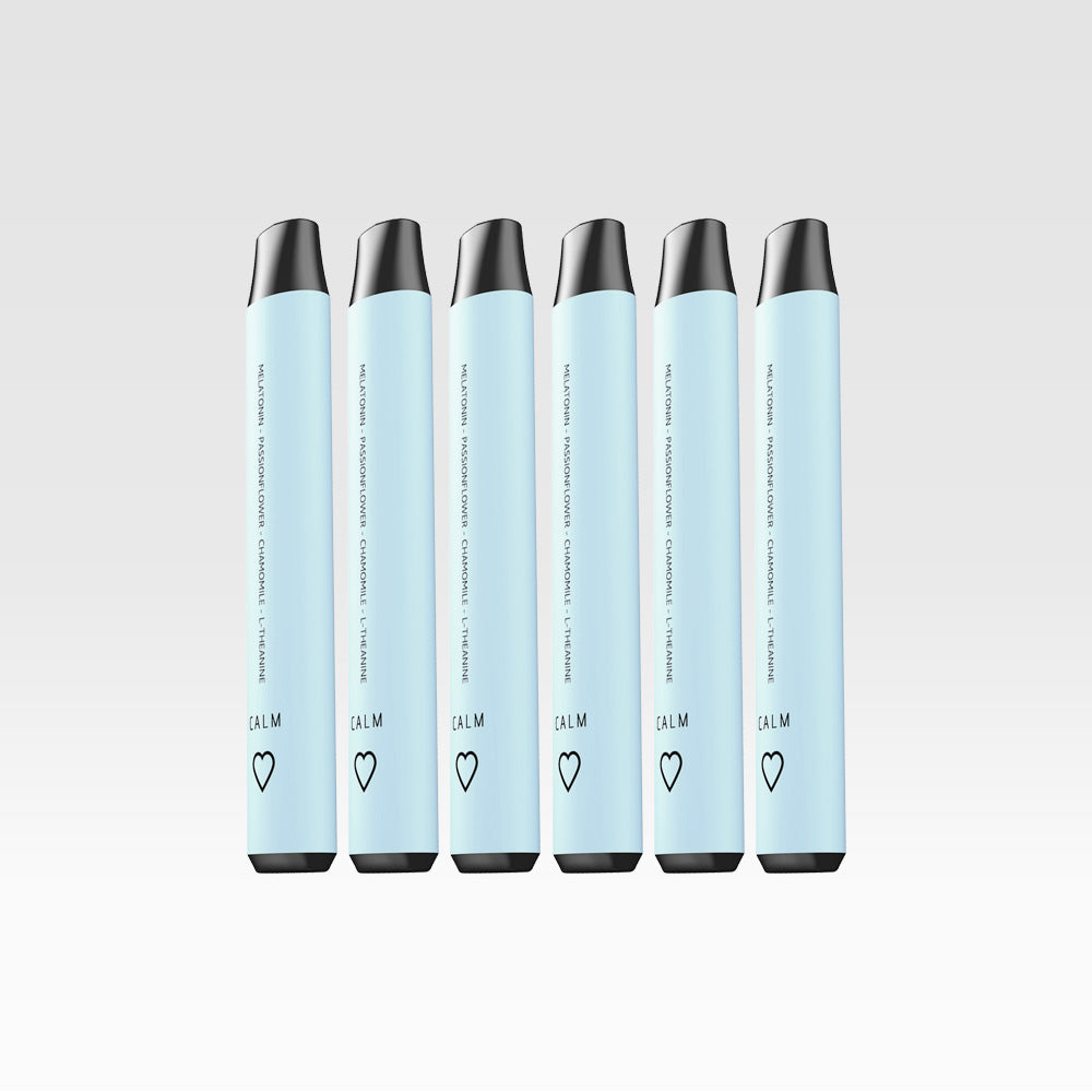 Calm Melatonin Non-Nicotine Disposable Vitamin Vape - LUVV Air - Medaid International