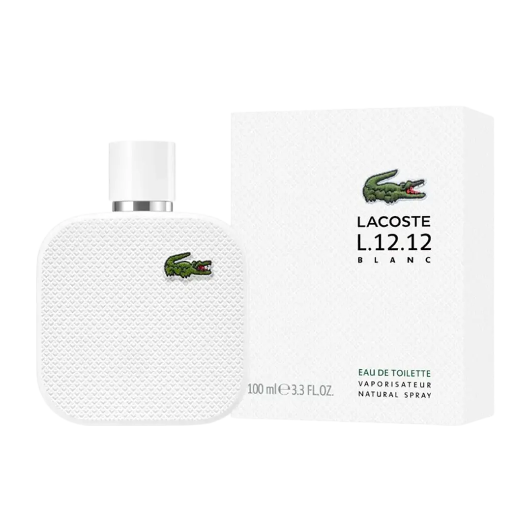 Lacoste Eau De Lacoste L.12.12 Blanc Eau De Toilette Pour Homme - 100ml - Medaid
