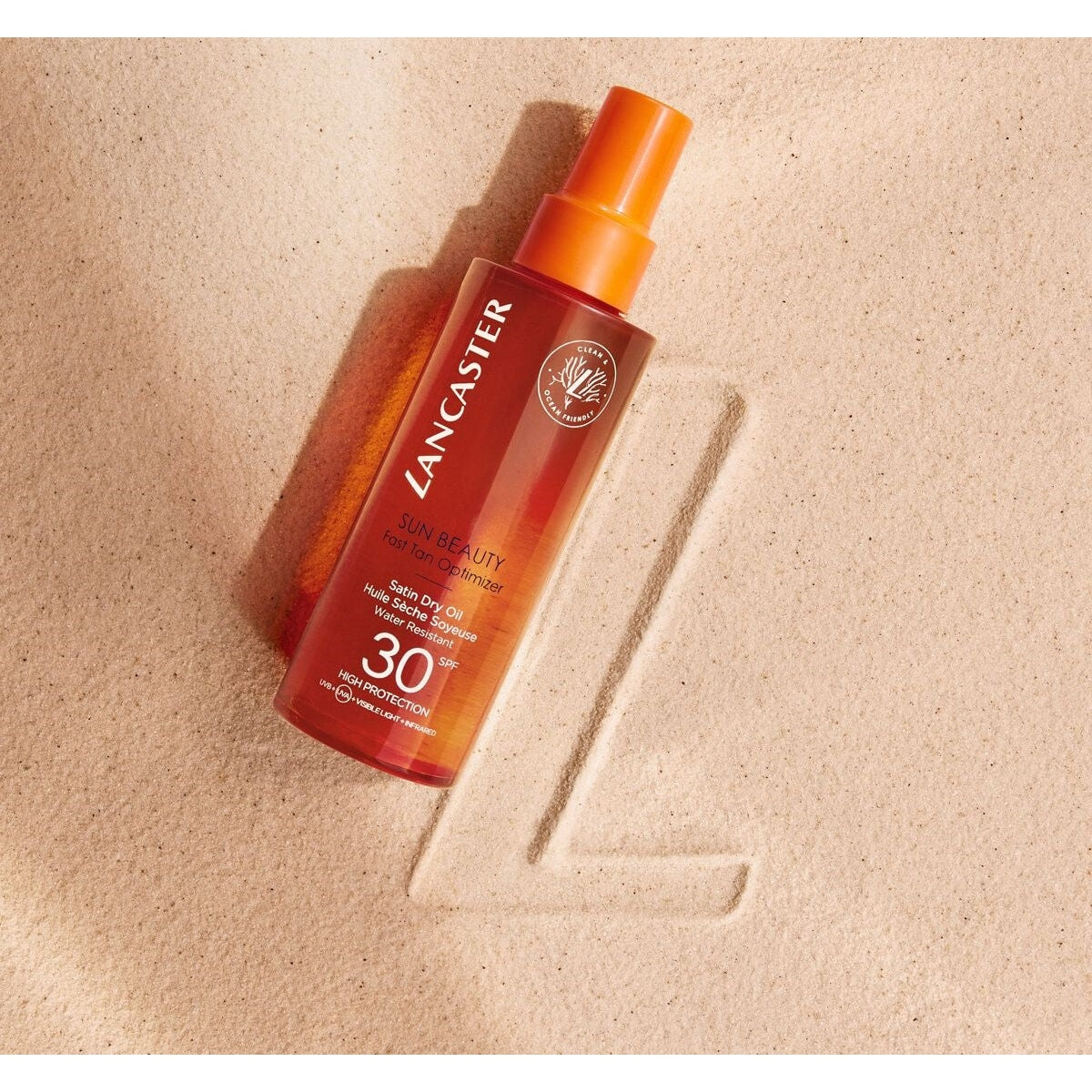 Lancaster Sun Beauty Fast Tan Satin Dry Oil 150ml - Medaid