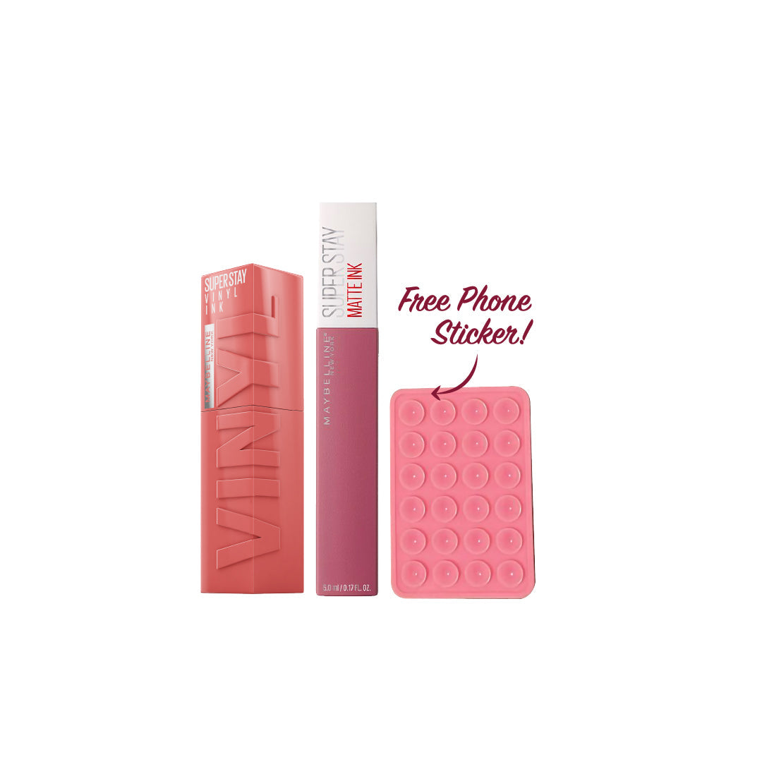 Super Stay Vinyl Ink + Matte Ink Liquid Lipstick - Medaid