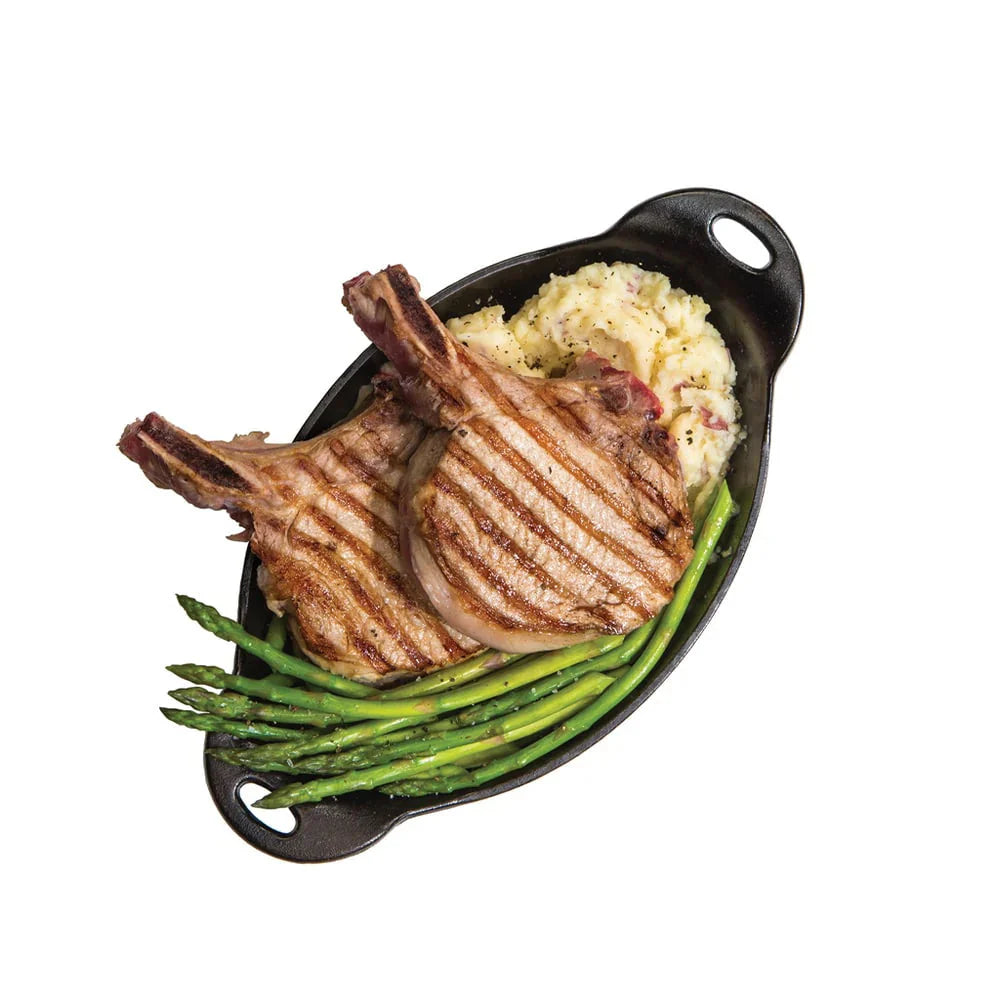 Heat-Treated 1.06 Lt Oval Cast Iron Server - HOSD - Medaid International