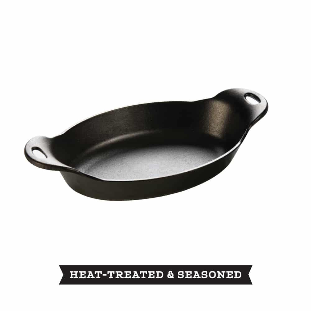 Heat-Treated 1.06 Lt Oval Cast Iron Server - HOSD - Medaid International