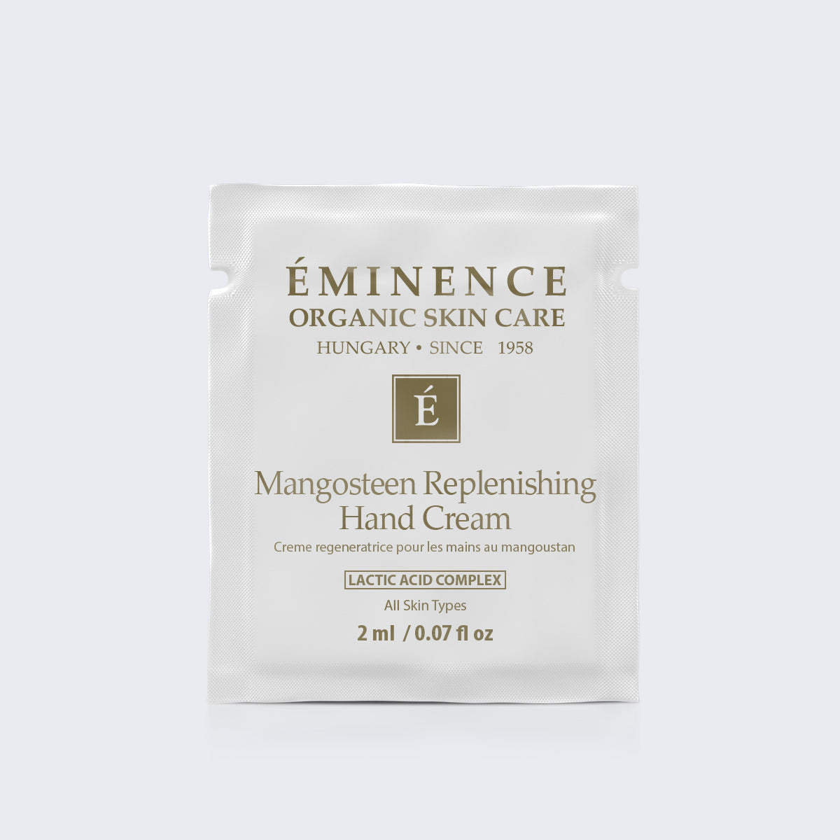 Eminence Organics Mangosteen Replenishing Hand Cream Card Sample - Medaid International