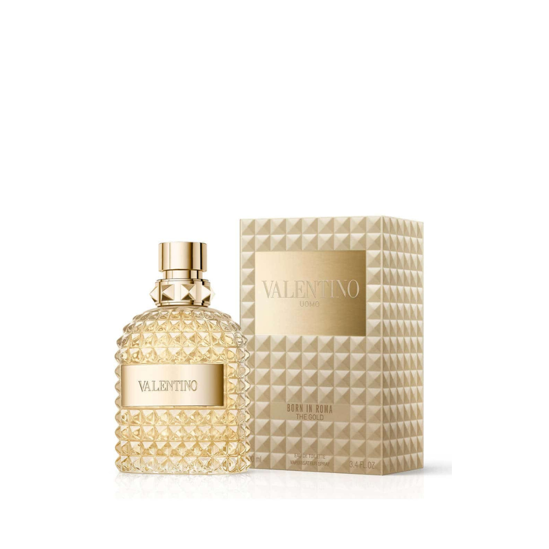 Valentino Born in Roma Uomo The Gold Men Eau De Toilette 100ml - Medaid International