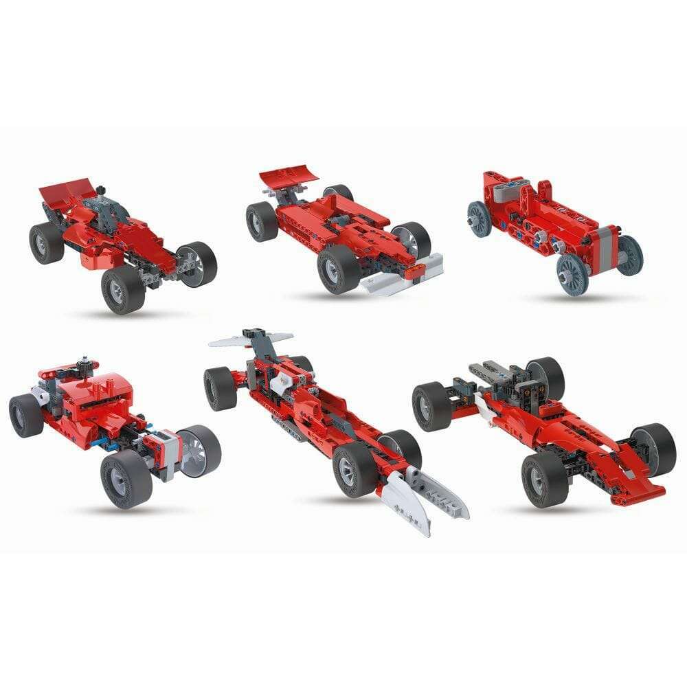 Science & Play, Mechanics Laboratory, Red Racing Car Builder - Medaid International
