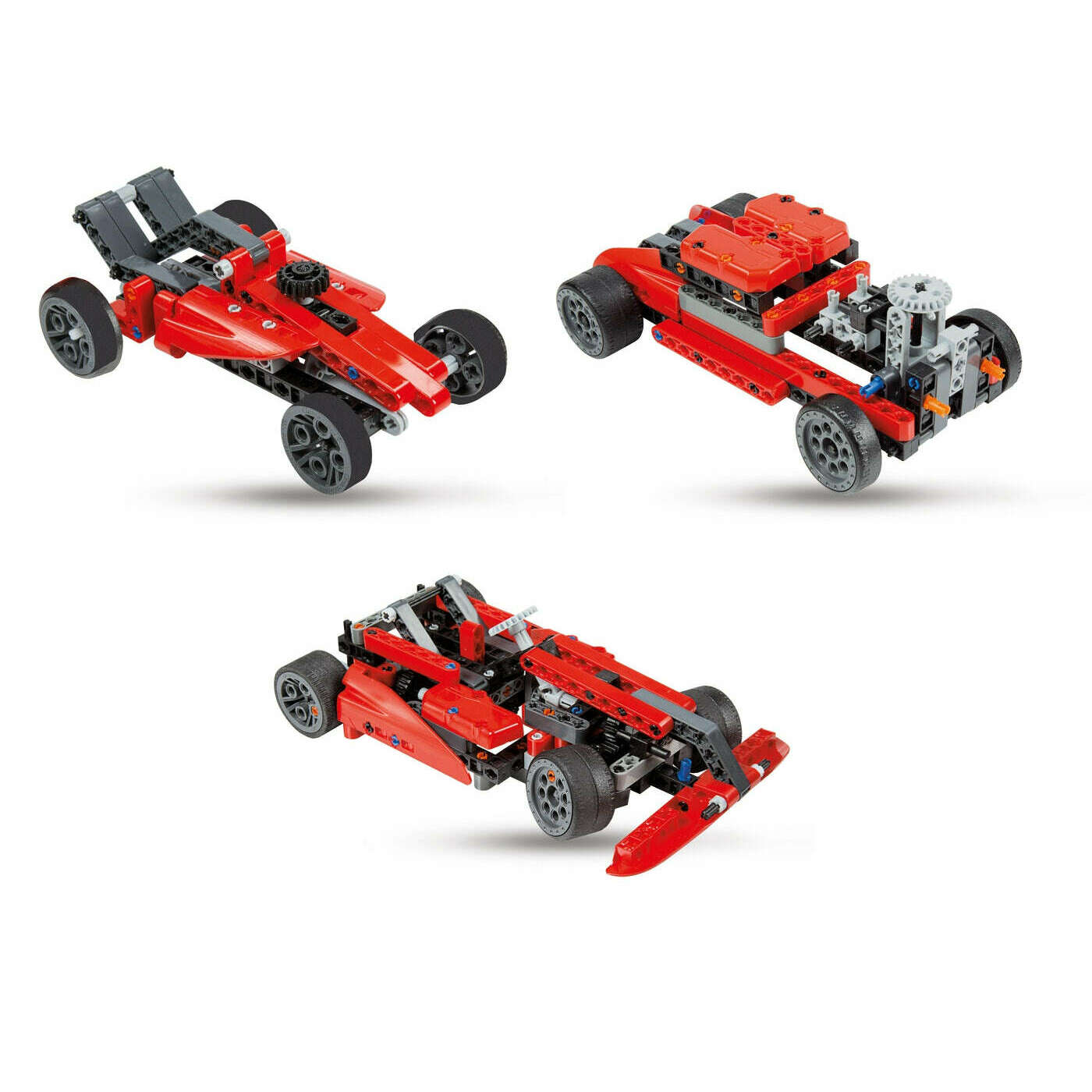 Science & Play, Mechanics Laboratory, Red Racing Car Builder - Medaid International