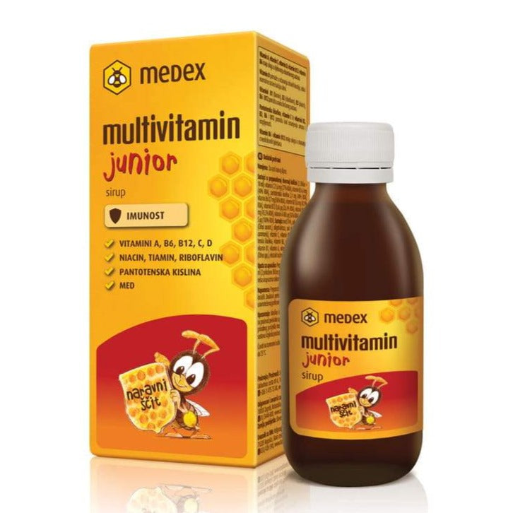 Medex Multivitamin Junior Syrup 150ML - Medaid International